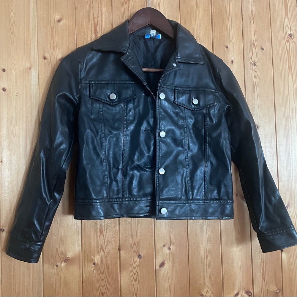 Faux Leather Jacket